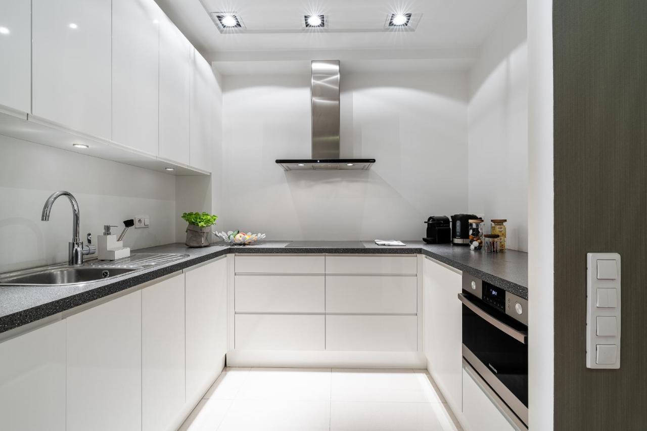 Apartament Szafarnia Waterline, Marina Apartment กดัญสก์ ภายนอก รูปภาพ