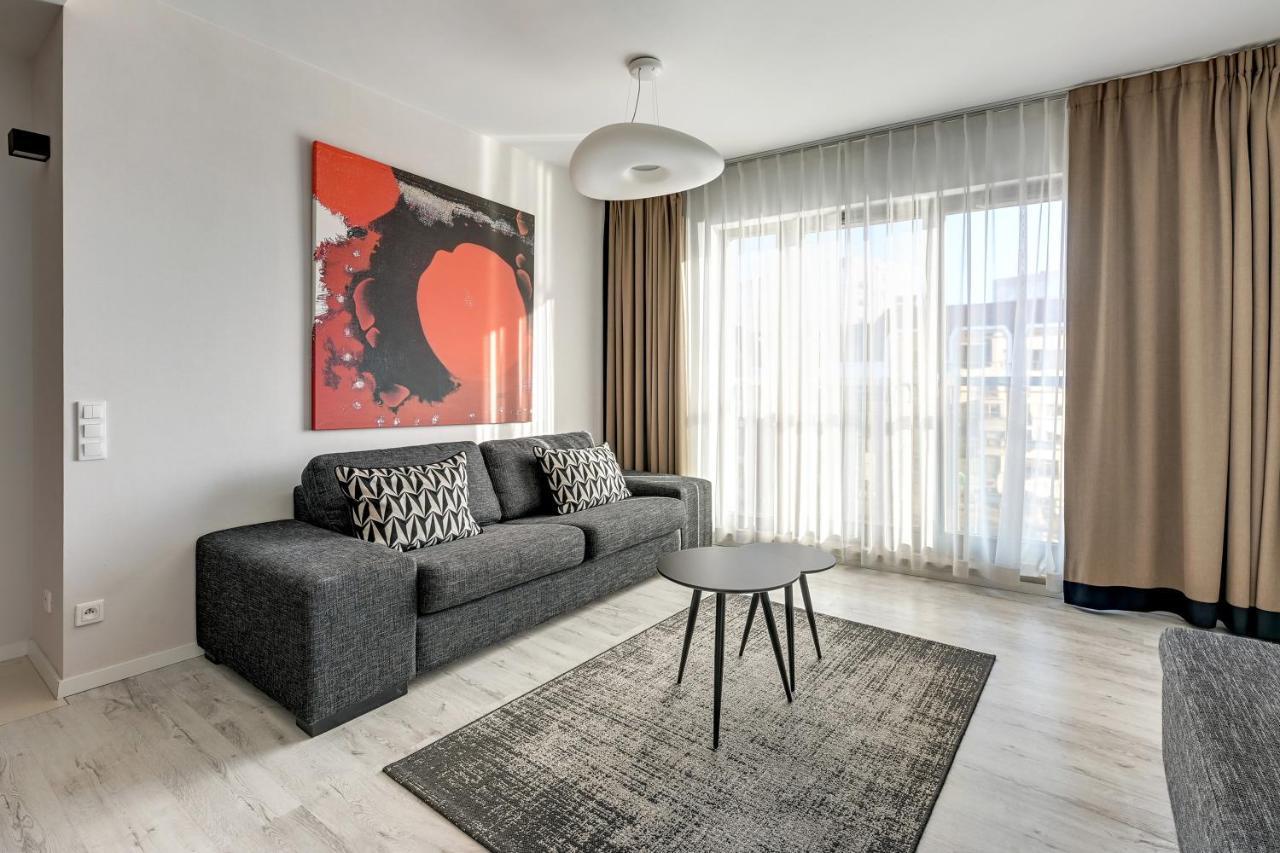 Apartament Szafarnia Waterline, Marina Apartment กดัญสก์ ภายนอก รูปภาพ